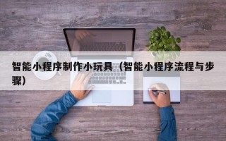 甘肃智能小程序制作小玩具（智能小程序流程与步骤）